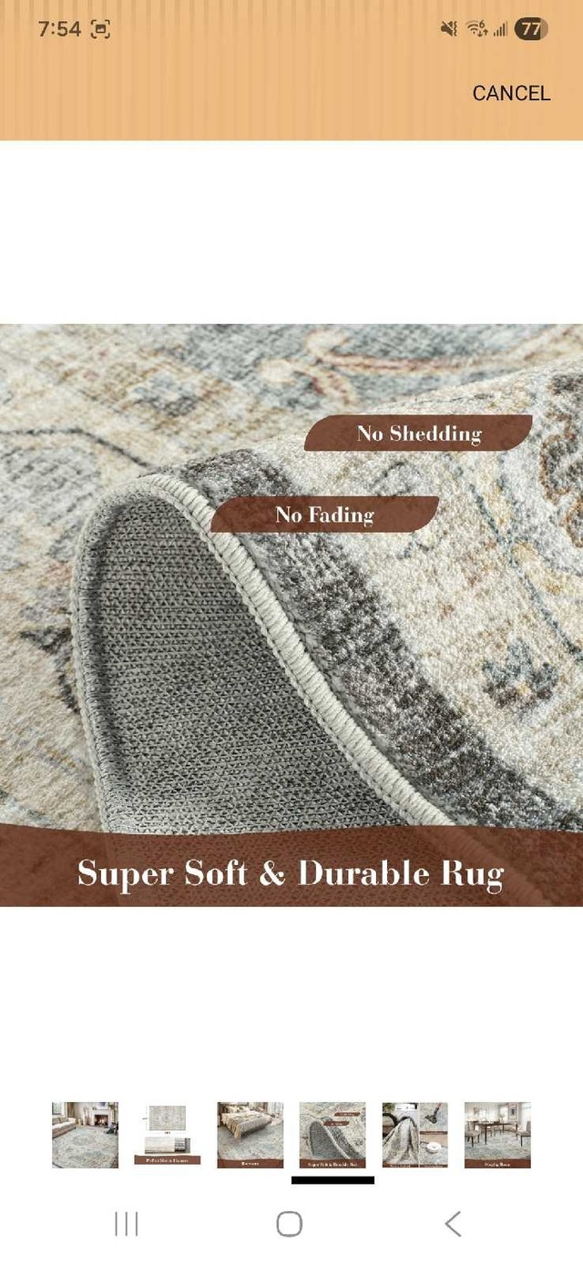 New 9x6 Area Rug - photo 4