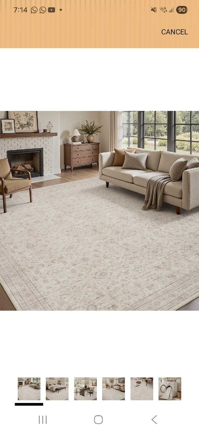 New Area Rug 6x9