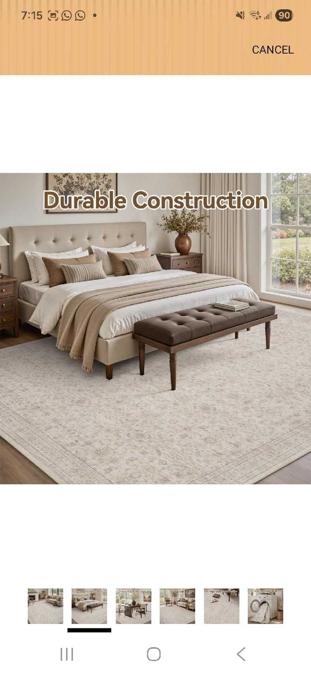 New Area Rug 6x9 - photo 2