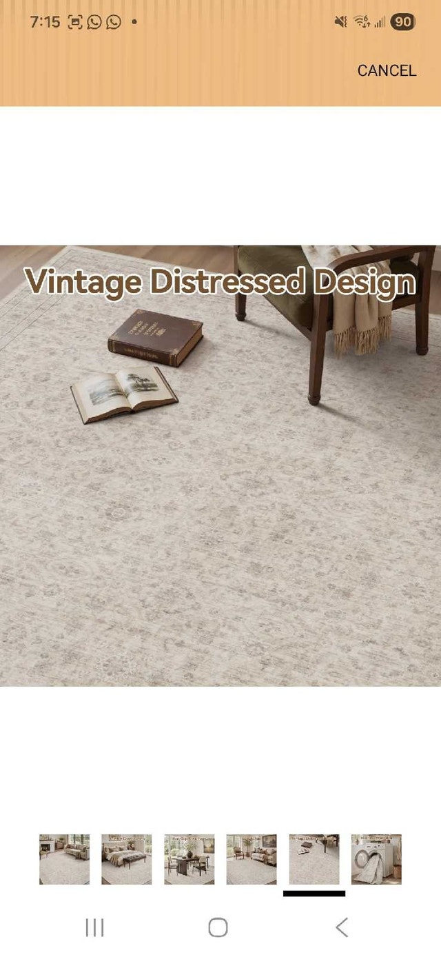 New Area Rug 6x9 - photo 5