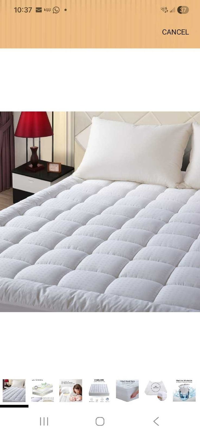 New King Size Mattress Pad