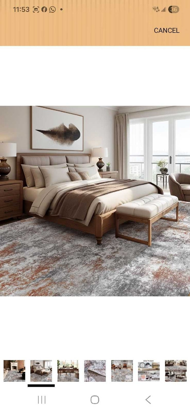 8x10 New Area Rug