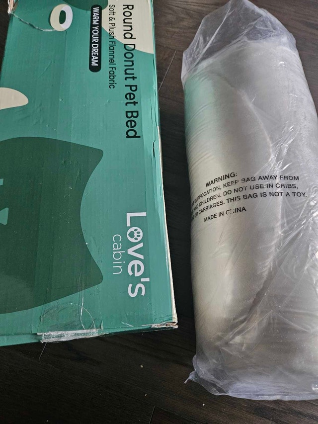 Love's Cabin Cat Bed - 20" Round Donut Style - photo 2