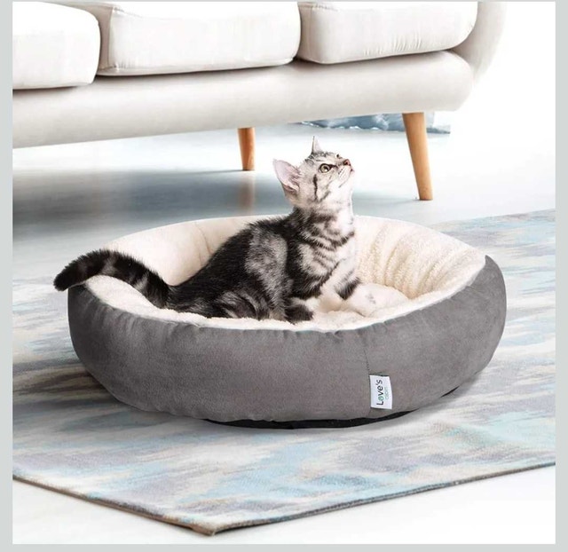 Love's Cabin Cat Bed - 20" Round Donut Style - photo 5