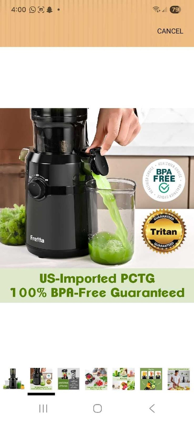 Fretta Juicer