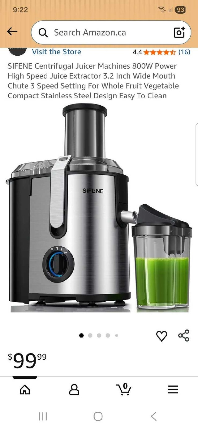 Sifene Juicer