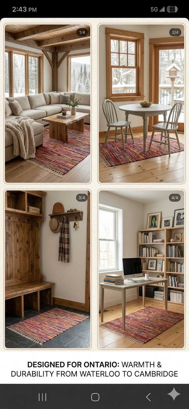 New 6x4 Handmade Rug - photo 2