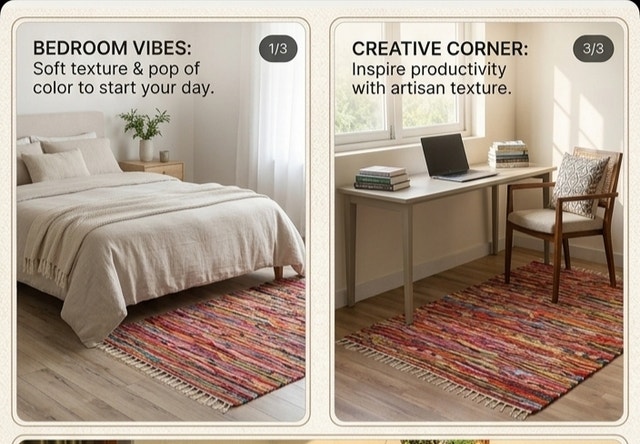 New 6x4 Handmade Rug - photo 5