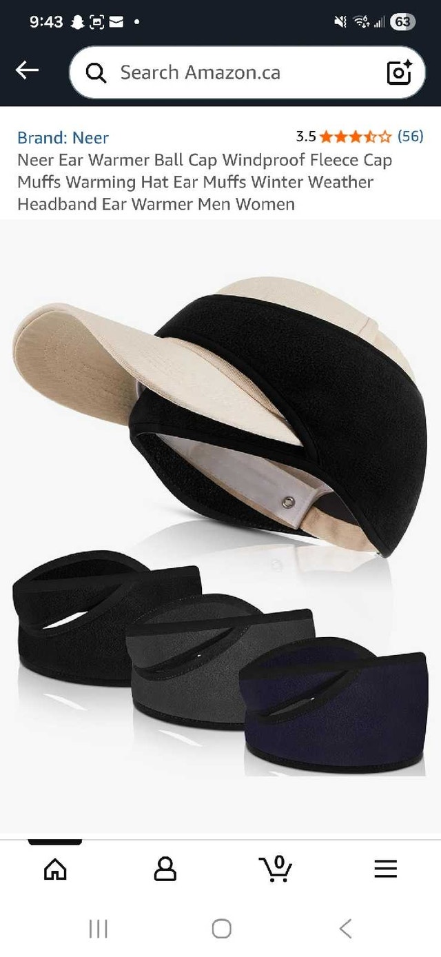 Ear Warmer New