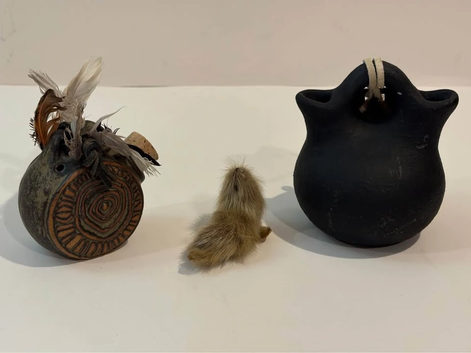 Tremar Pottery Pomander Rare 70s Stoneware Boho Decor - photo 5