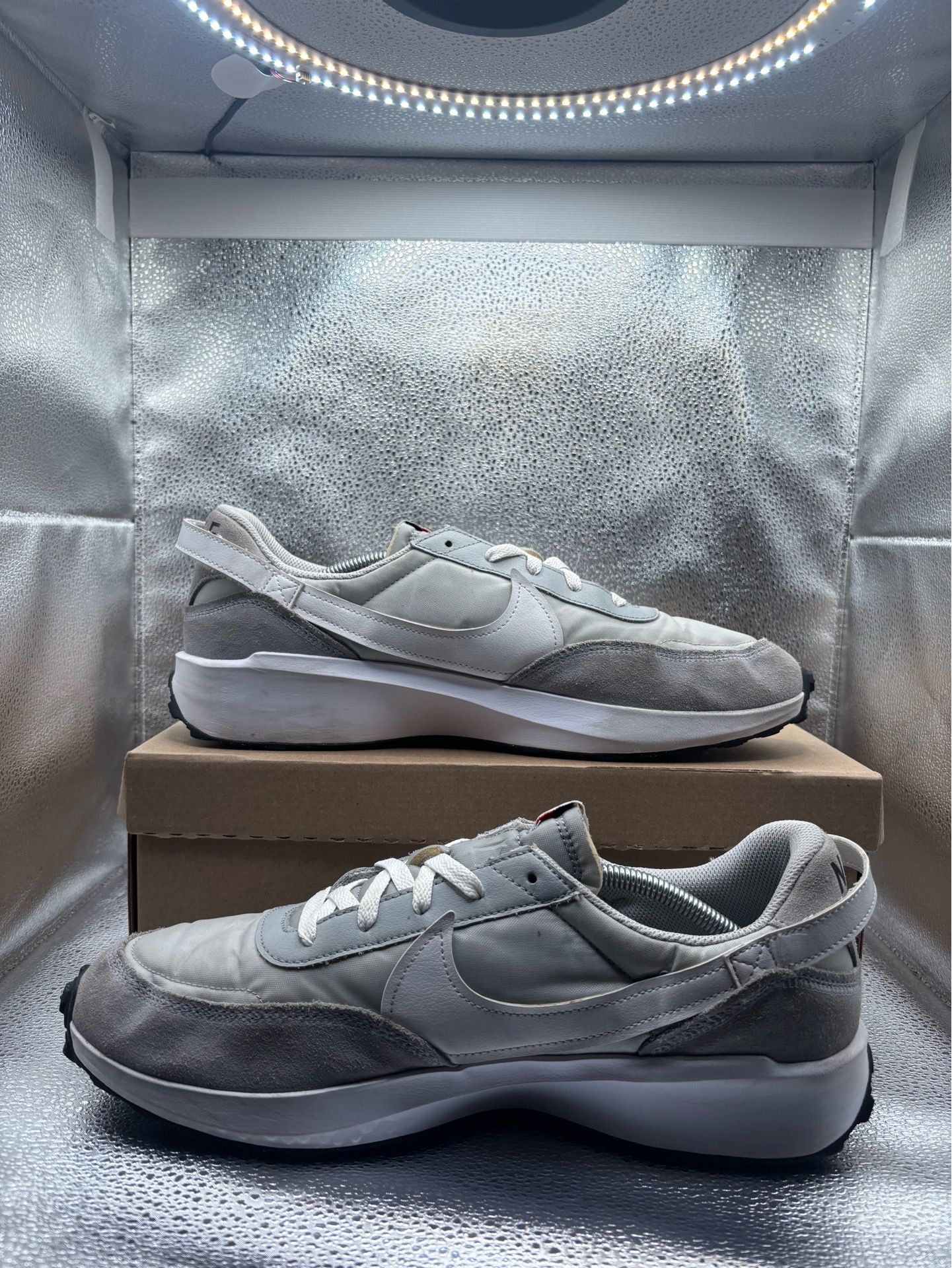 Nike waffle debut grey frog white - photo 5