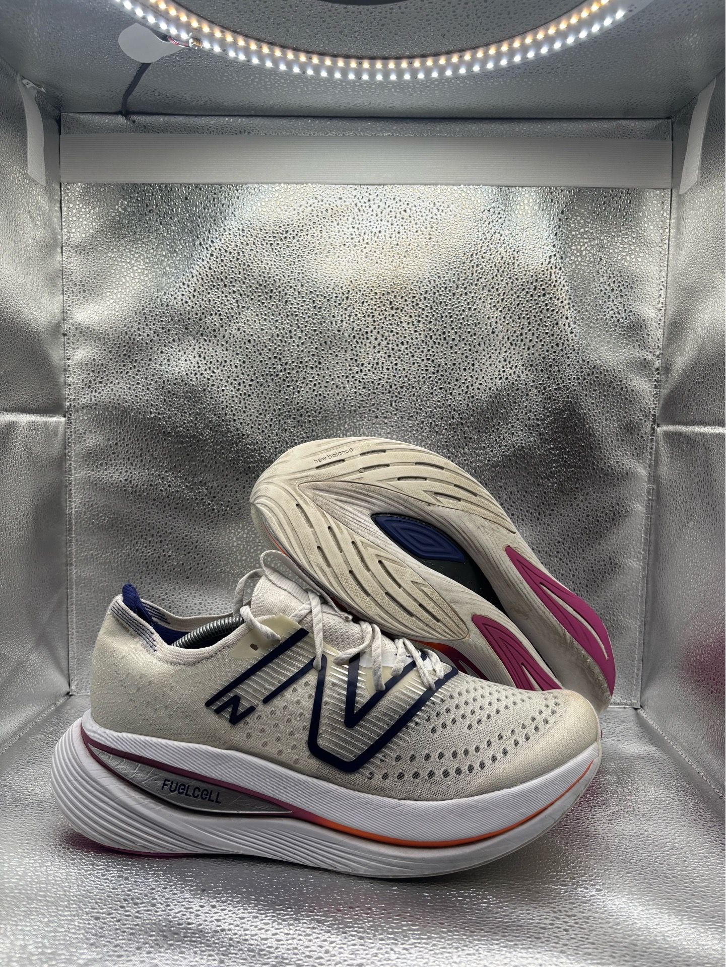 New Balance FuelCell Super Comp Trainer White Blue
