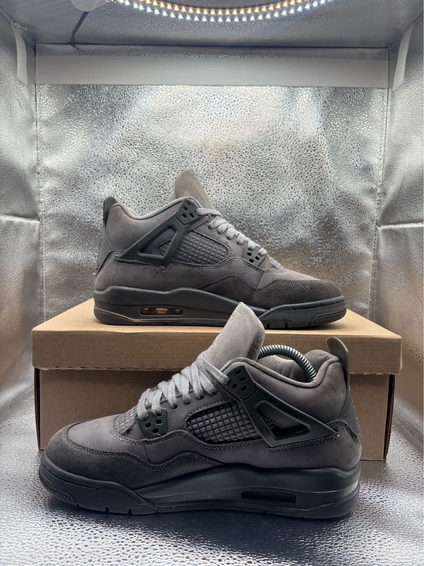 Air Jordan 4 Wet Cement GS - photo 5