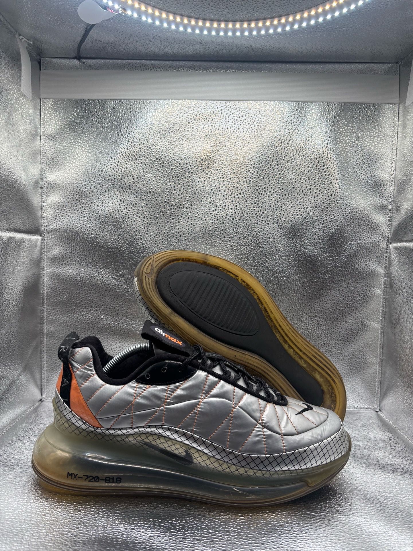 Nike Air Max 270-818 Metallic Silver