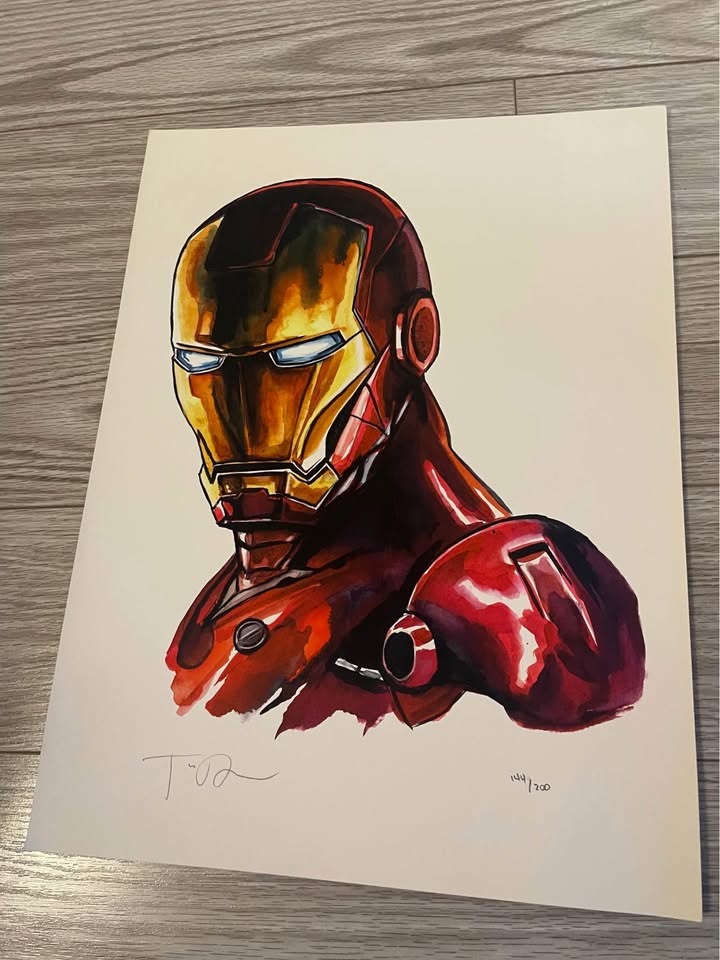 Iron man print by Tim Doyle - photo 5