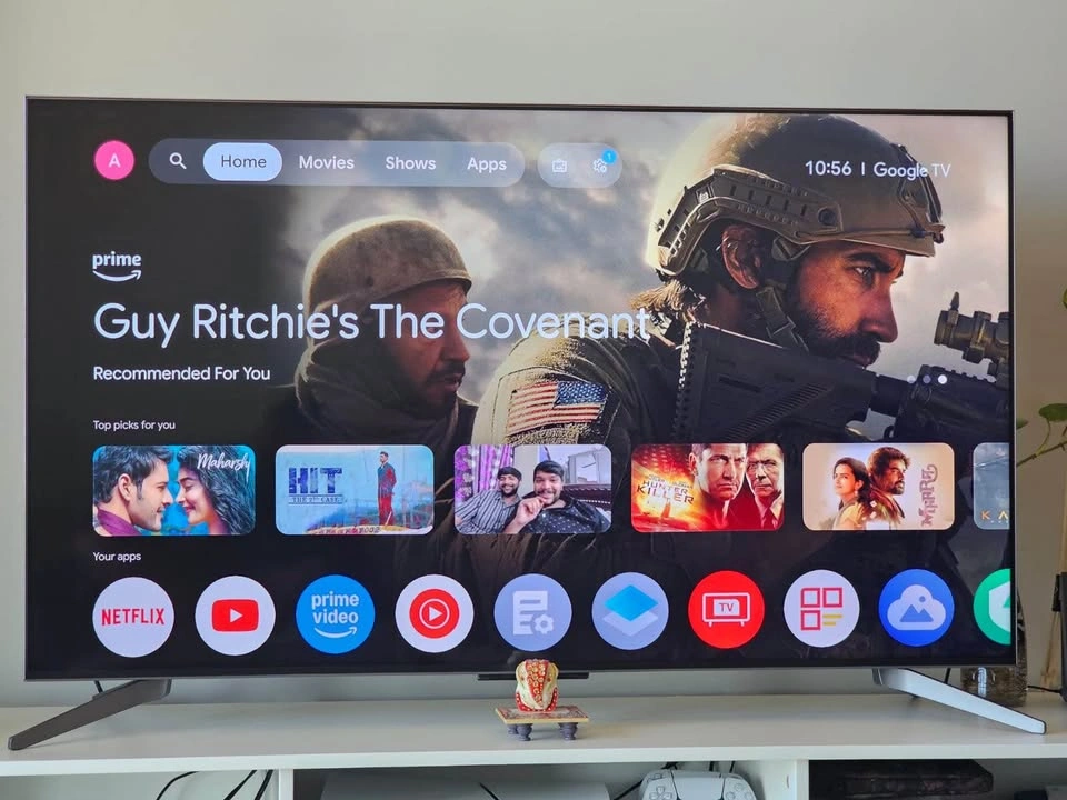 TCL 55" QLED 4K UHD HDR Smart TV w/ Google TV - photo 2