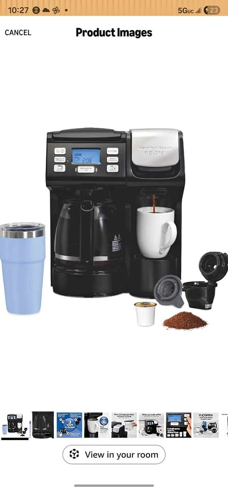 Hamilton Beach Flex Brew Coffee Maker