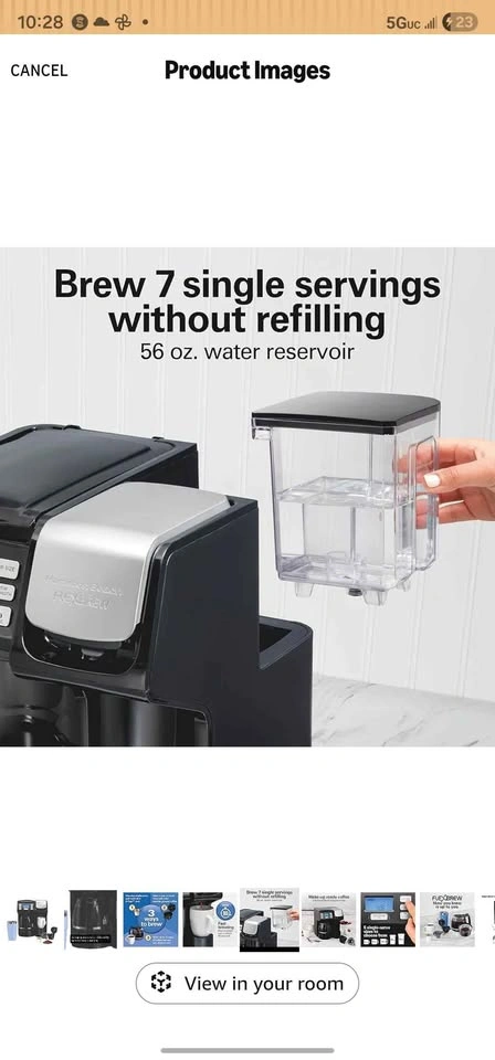Hamilton Beach Flex Brew Coffee Maker - photo 3