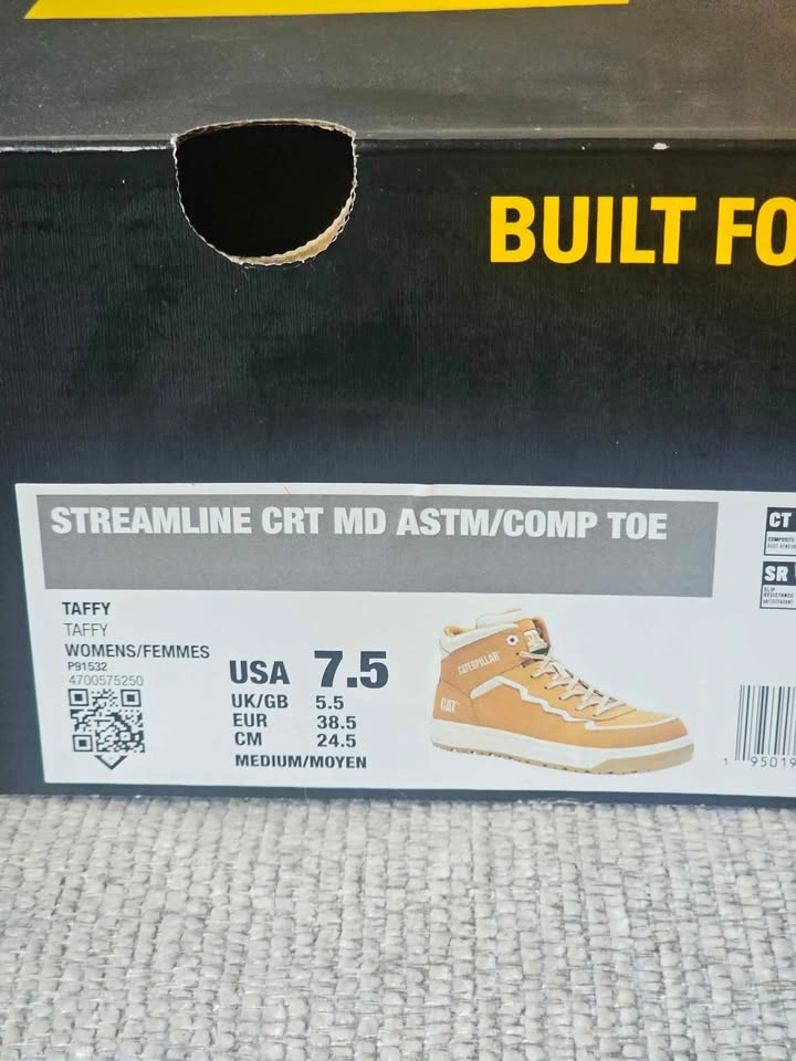 Women's Caterpillar work boots 7.5 - photo 4