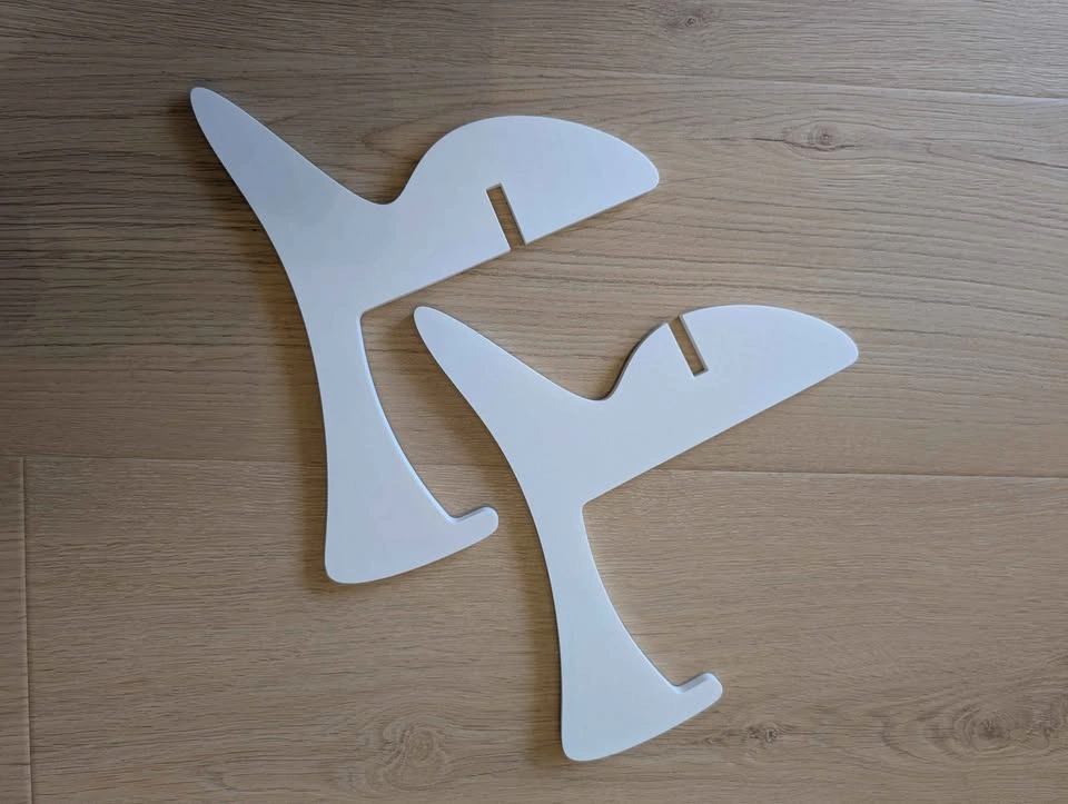 Beautiful Minimalist White Guitar Stand - Easy Assembly - photo 5