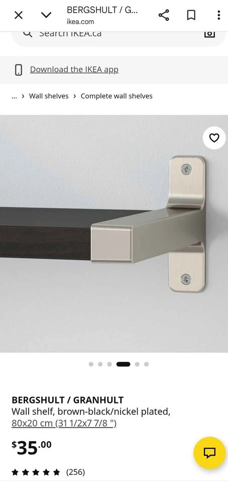 Ikea BERGSHULT / GRANHULT Shelves - photo 2