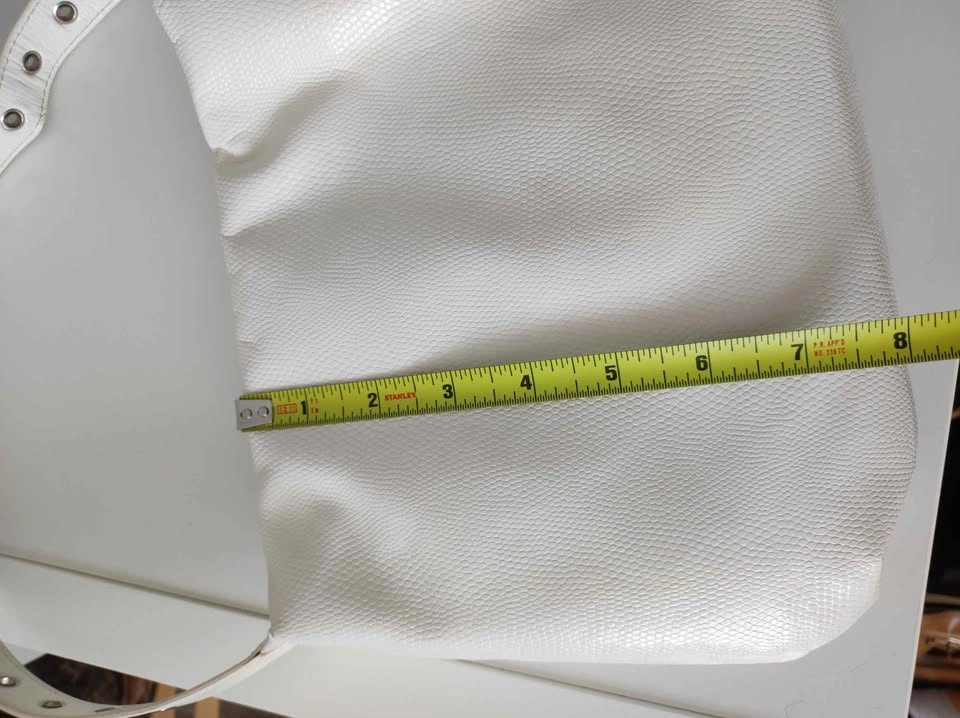 Urban Outfitters White Shoulder Bag w Grommet Strap - photo 5