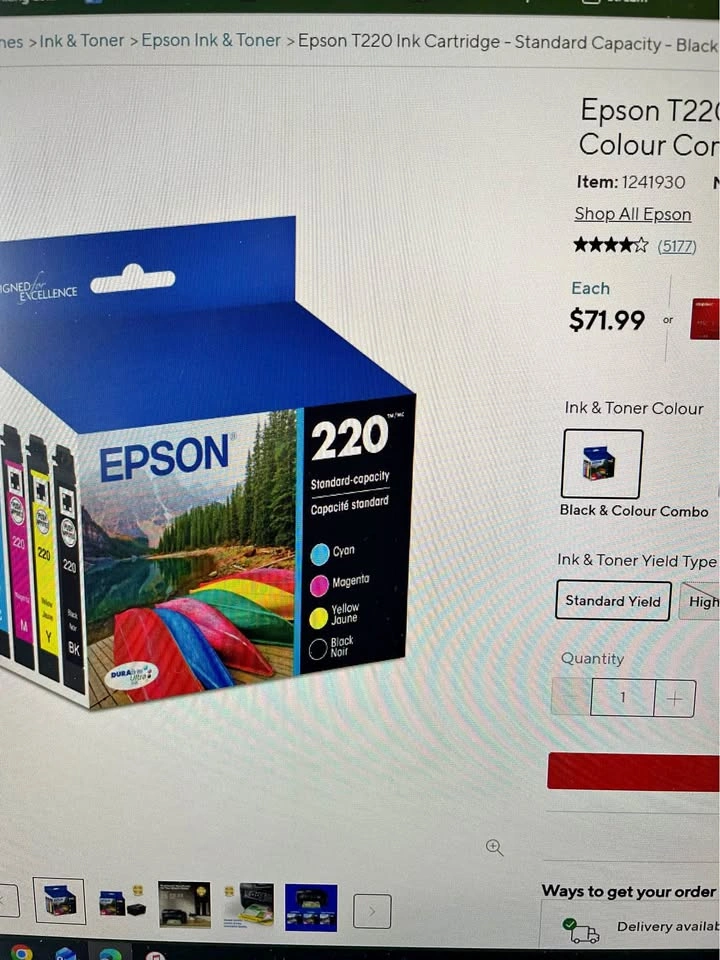 Epson Printer Ink