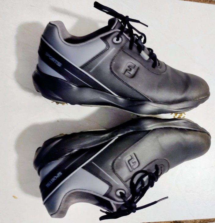 Men's Size 10 FJ Sport LT Golf Shoes