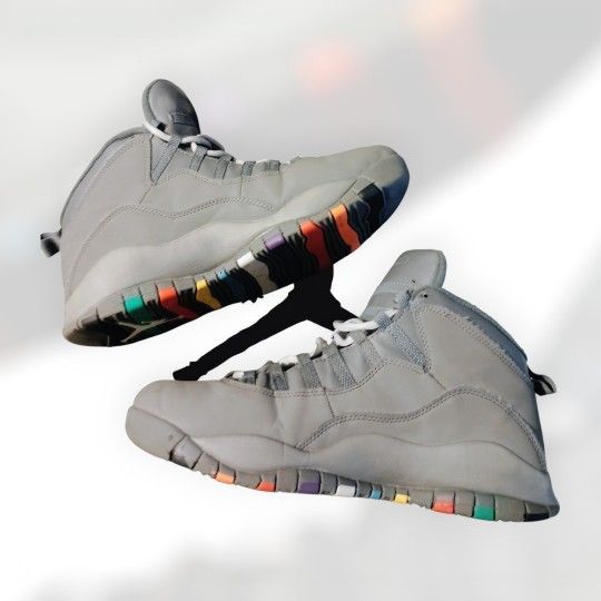 2018 Air Jordans Retro 10's Cool Grey