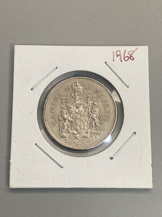 1968 Fifty Cent Coin