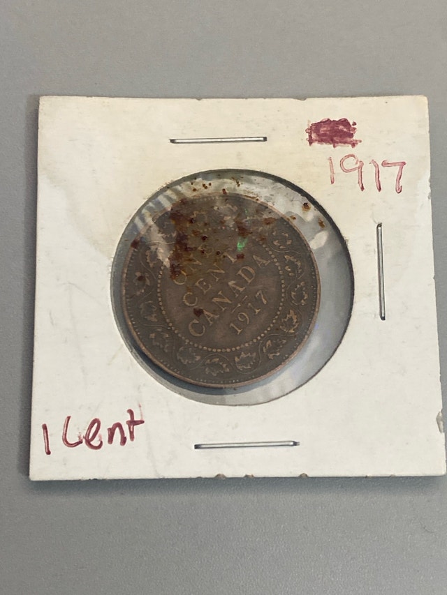 1917 Canadian Penny