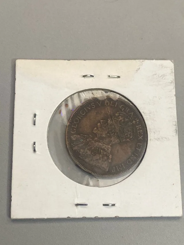 1917 Canadian Penny - photo 2