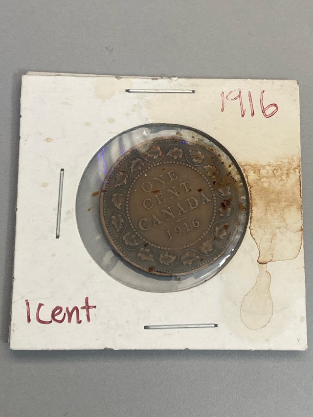 1916 Canadian Penny