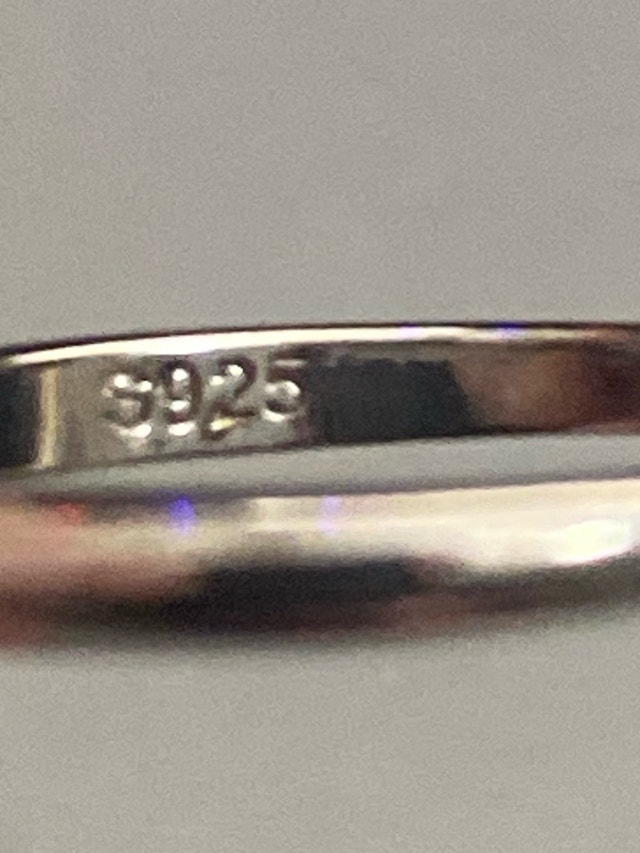1 ct Moissanite Ring, Size 7 - photo 4
