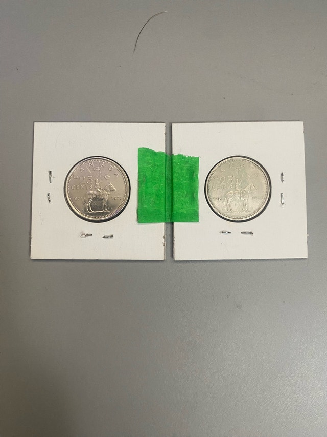 1973 RCMP Quarter Error “Big Head” - photo 2