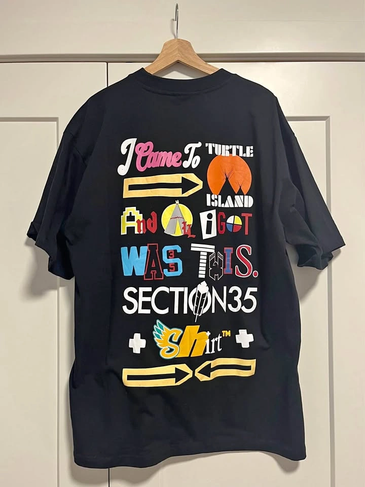 Section 35 - XL All I Got black t-shirt - indigenous owned busin