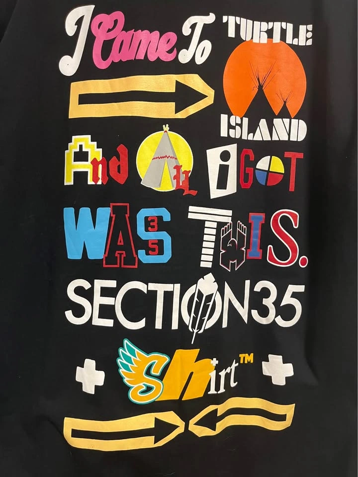 Section 35 - XL All I Got black t-shirt - indigenous owned busin - photo 5