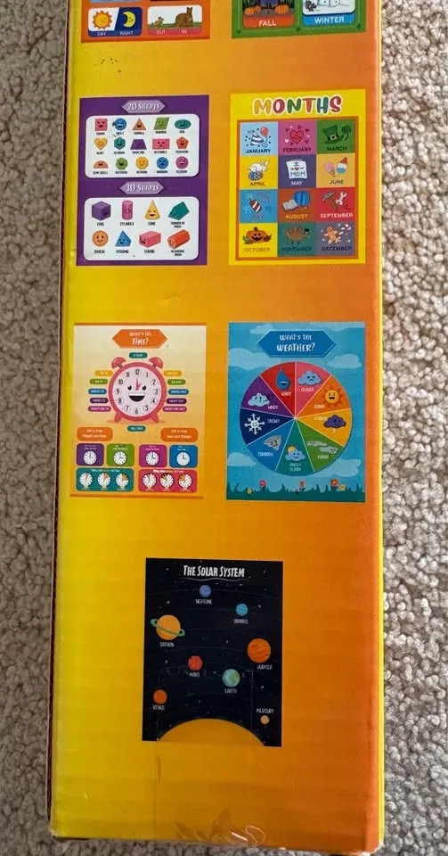 Educational Posters for Toddlers Kids Kindergarten Classrooms - photo 3