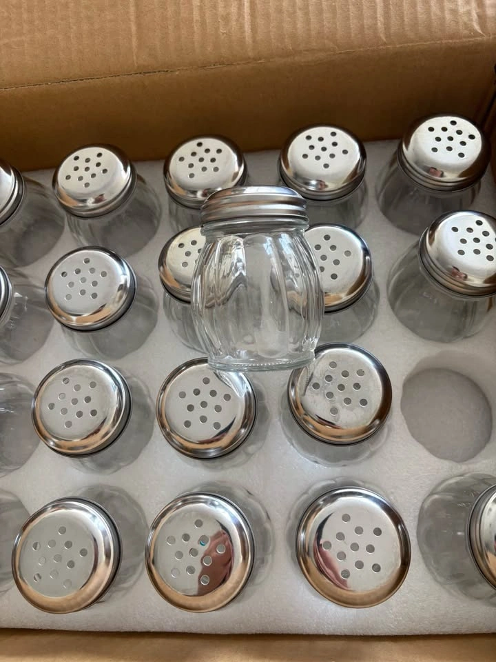 20 Pack Spice Shakers - Stainless Steel & Glass - photo 2