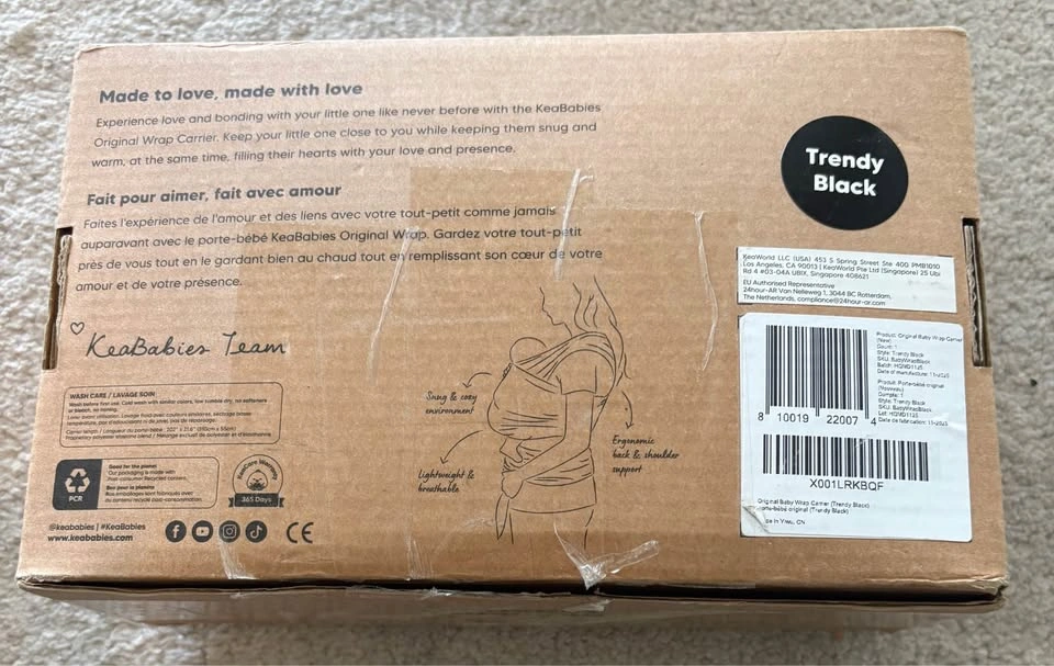 KeaBabies Baby Wrap Carrier - photo 3
