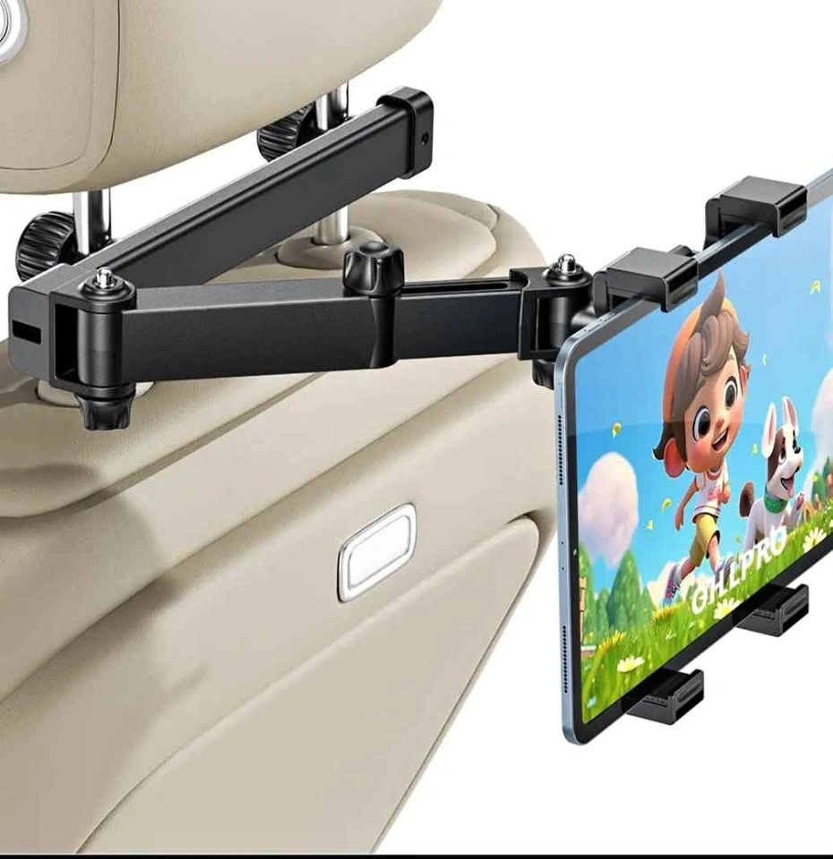 Car Headrest Tablet Holder