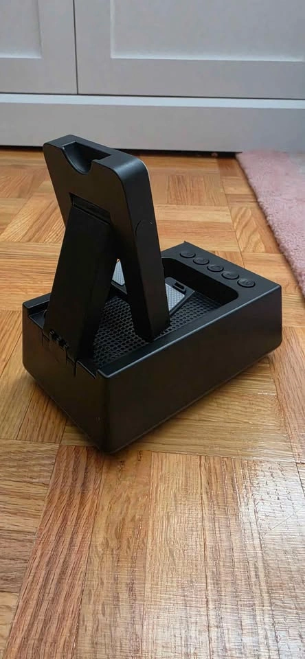 Magic Arm Phone Stand w/ Bluetooth Speaker & Clock - photo 4