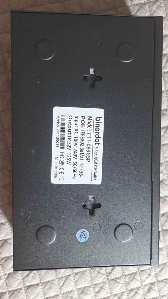 Binardat F11-083GSP 8-Port 100M PoE Switch - photo 2