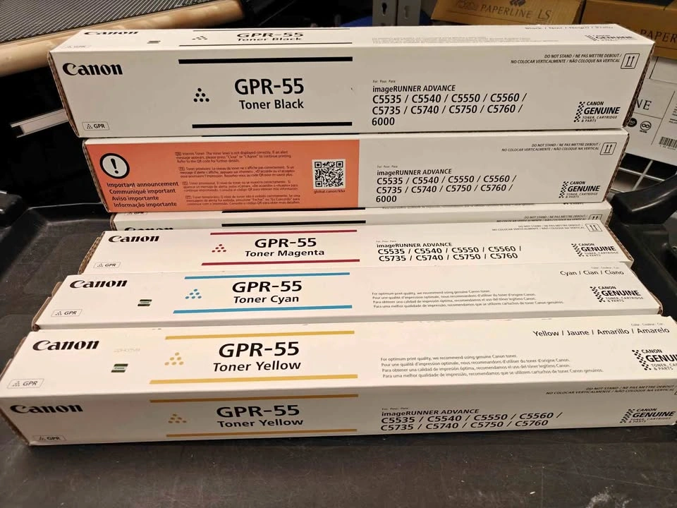 Genuine Canon GPR-55 Toner Cartridges (Brand New & Sealed)