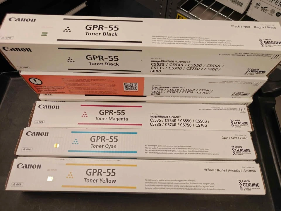 Genuine Canon GPR-55 Toner Cartridges (Brand New & Sealed) - photo 2