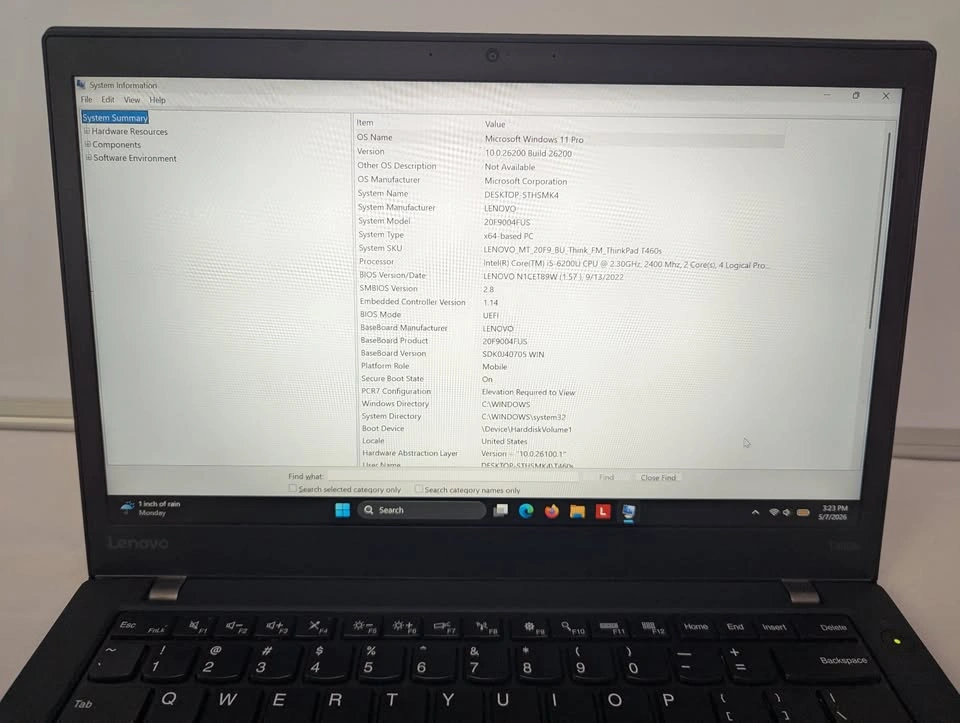 T460s Laptop w/ Charger & Accessories - photo 3