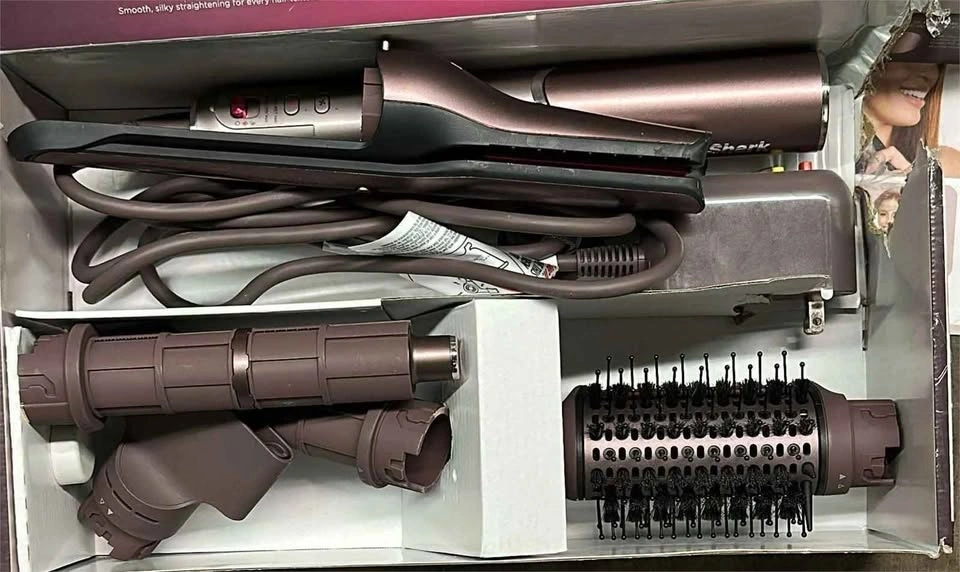 Shark FlexFusion Ceramic Air Styler & Hair Dryer (Cosmic Blush) - photo 2