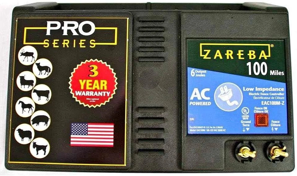 Zareba 100-Mile AC Low Impedance Fence Charger