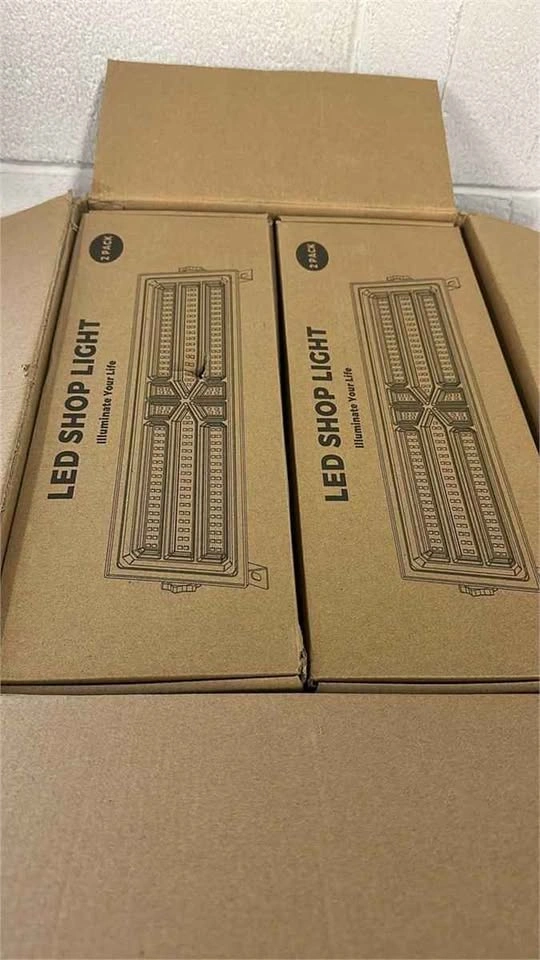 4 Pack Linkable LED Shop Lights (100W, 15000LM) AGranTOP - photo 2