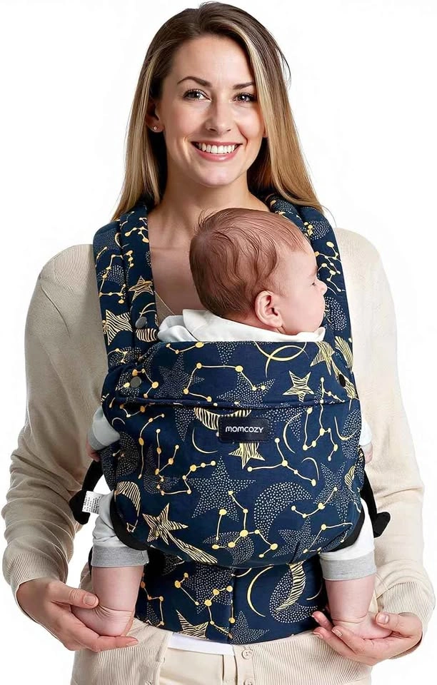 Momcozy Baby Carrier Newborn to Toddler (7-44lbs) - Starry Sky